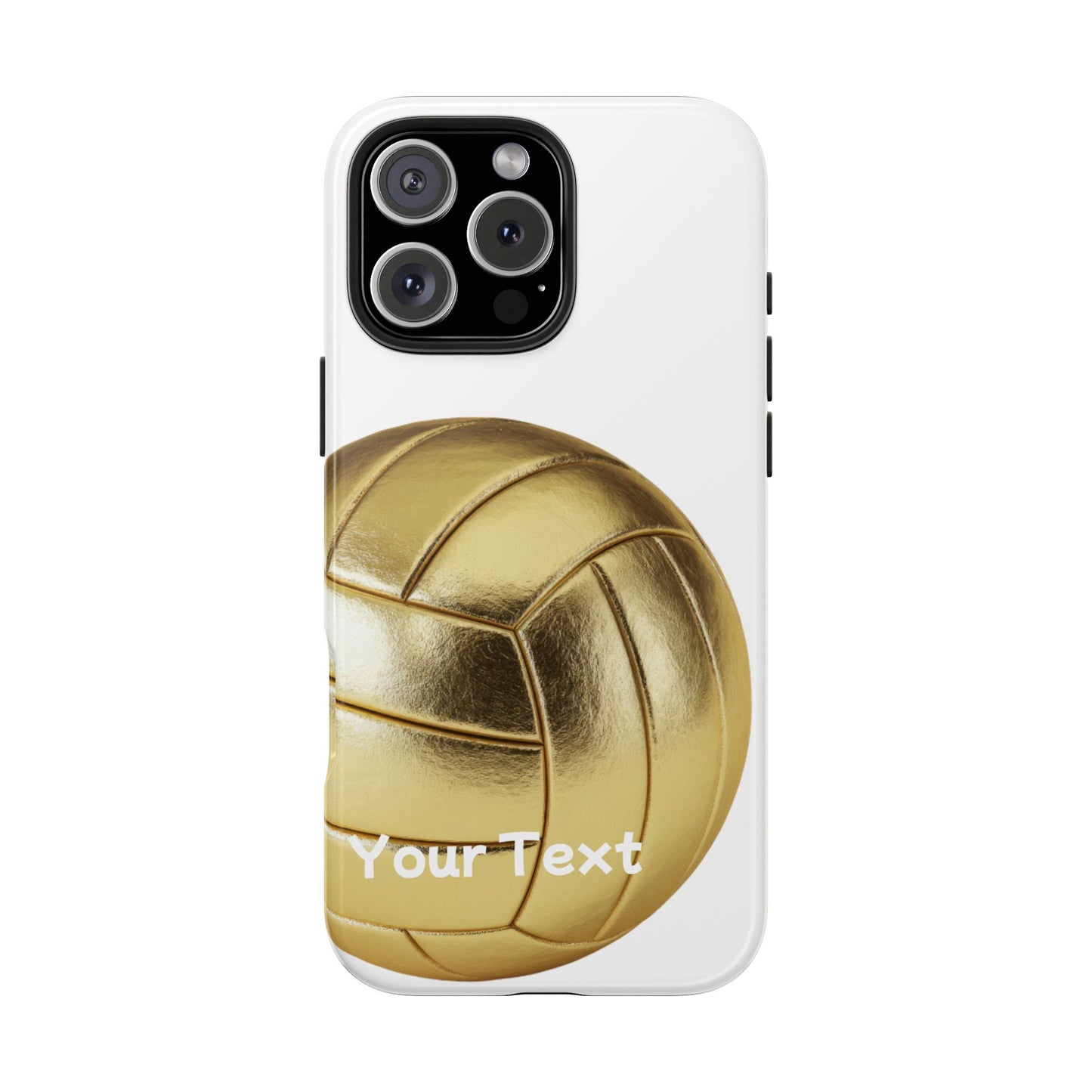 Golden Volleyball Phone Case