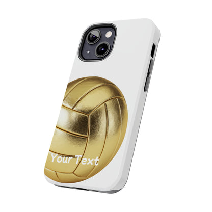 Golden Volleyball Phone Case