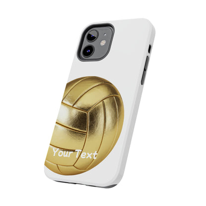 Golden Volleyball Phone Case