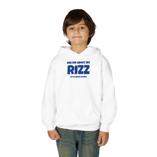 Ask Me About My RIZZ Youth Hoodie