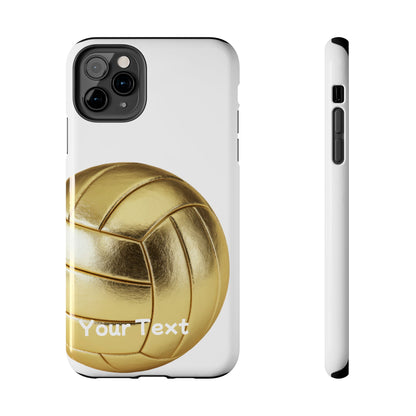 Golden Volleyball Phone Case