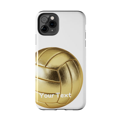 Golden Volleyball Phone Case