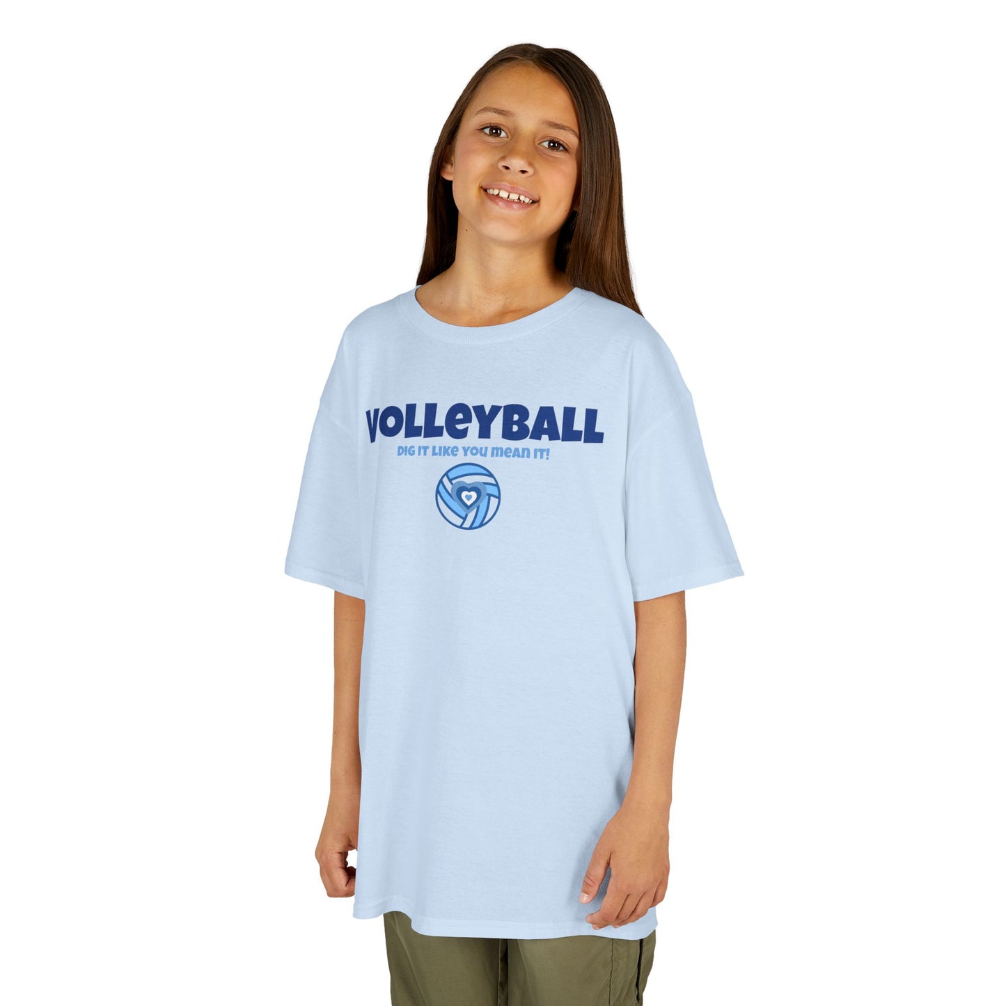 Kids "Dig It Like You Mean It" Volleyball Tee
