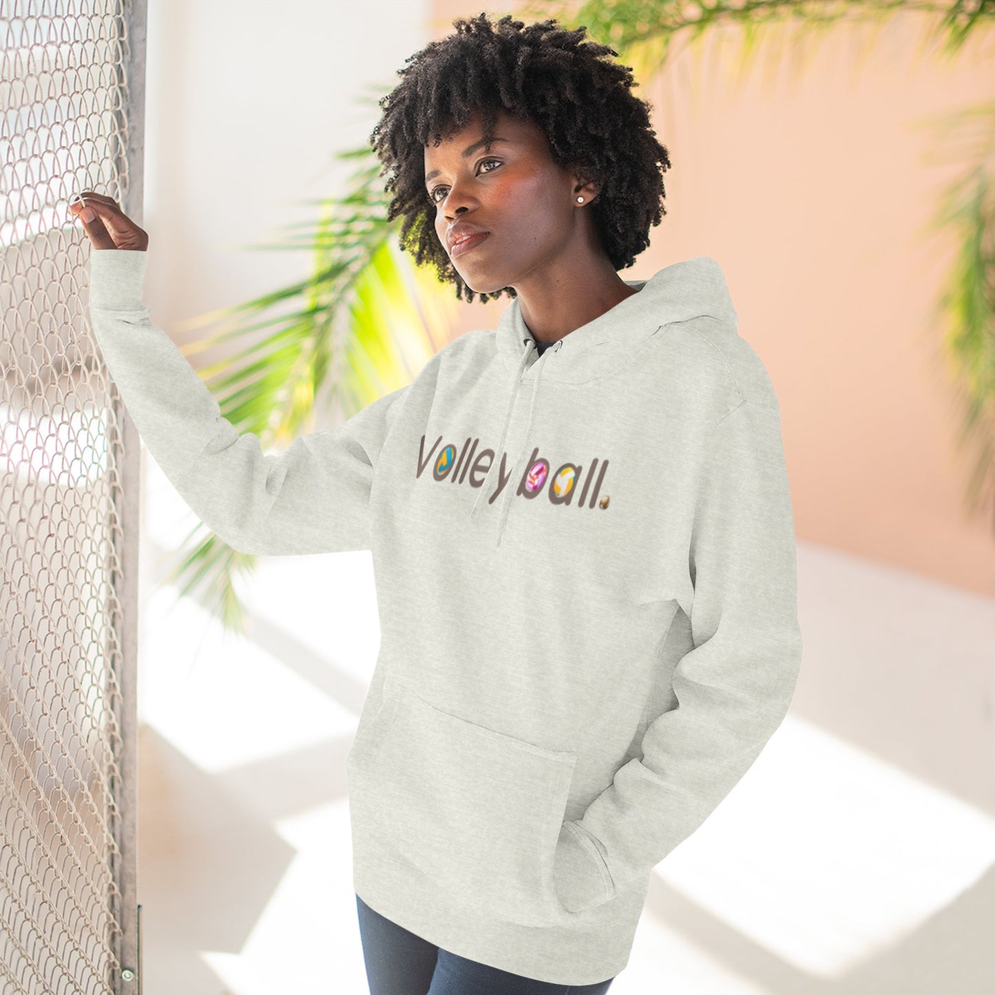 Court Royalty Volleyball Hoodie