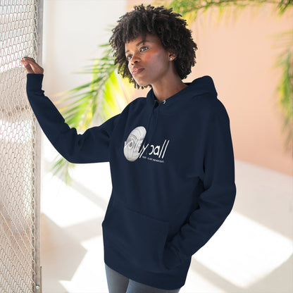 Hustle. Hit. Never Quit. Volleyball Hoodie