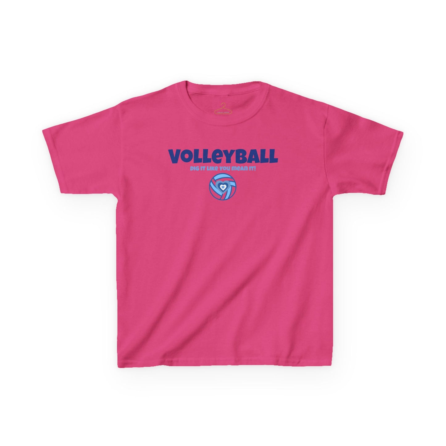 Kids "Dig It Like You Mean It" Volleyball Tee