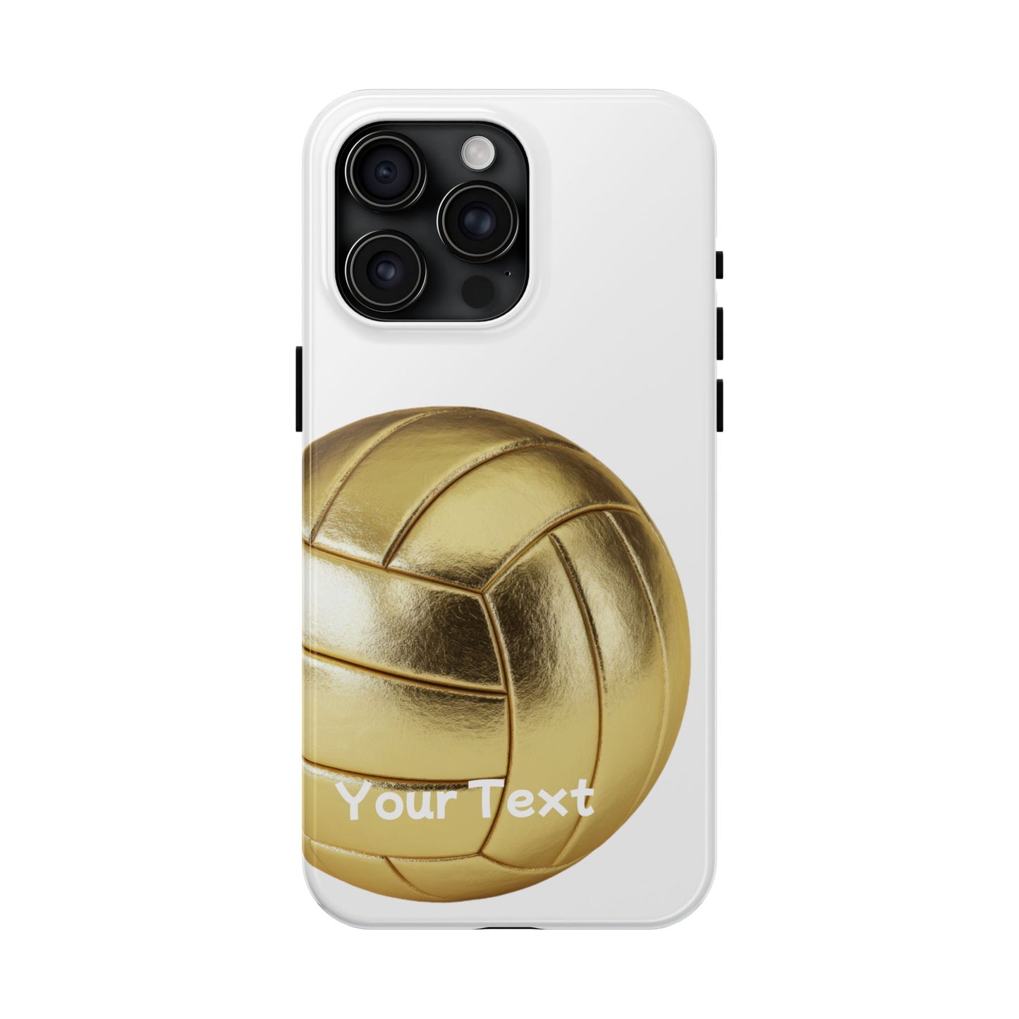 Golden Volleyball Phone Case