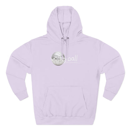 Hustle. Hit. Never Quit. Volleyball Hoodie