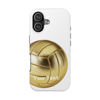 Golden Volleyball Phone Case