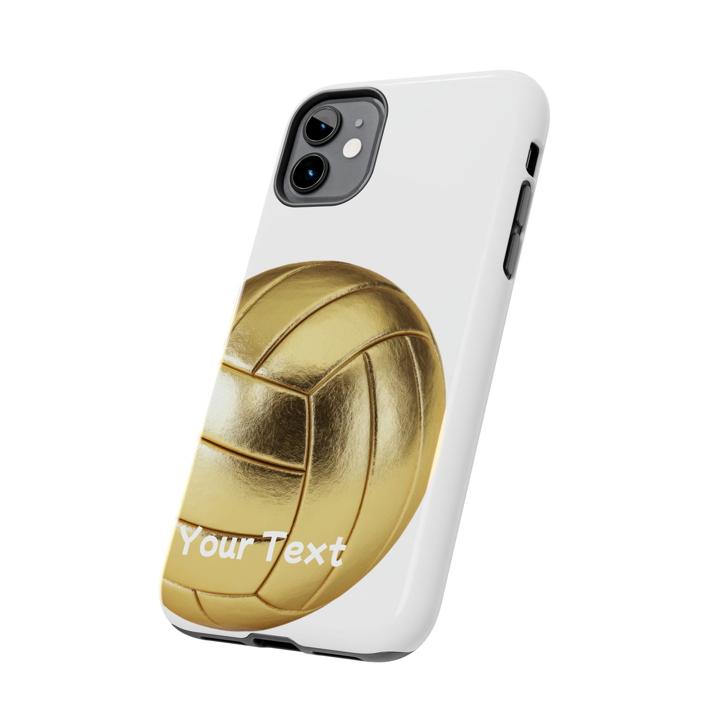 Golden Volleyball Phone Case