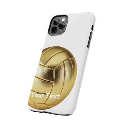 Golden Volleyball Phone Case
