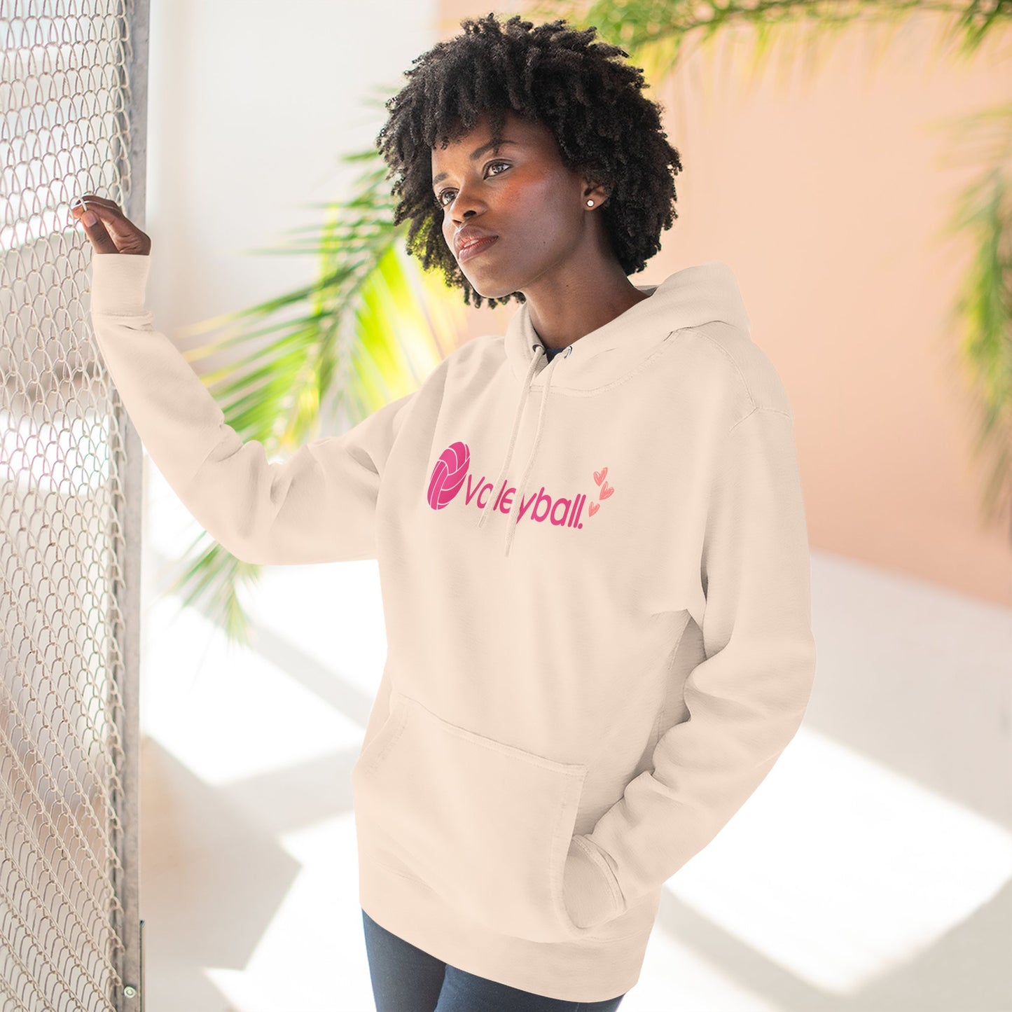 Court Crush Volleyball Hoodie