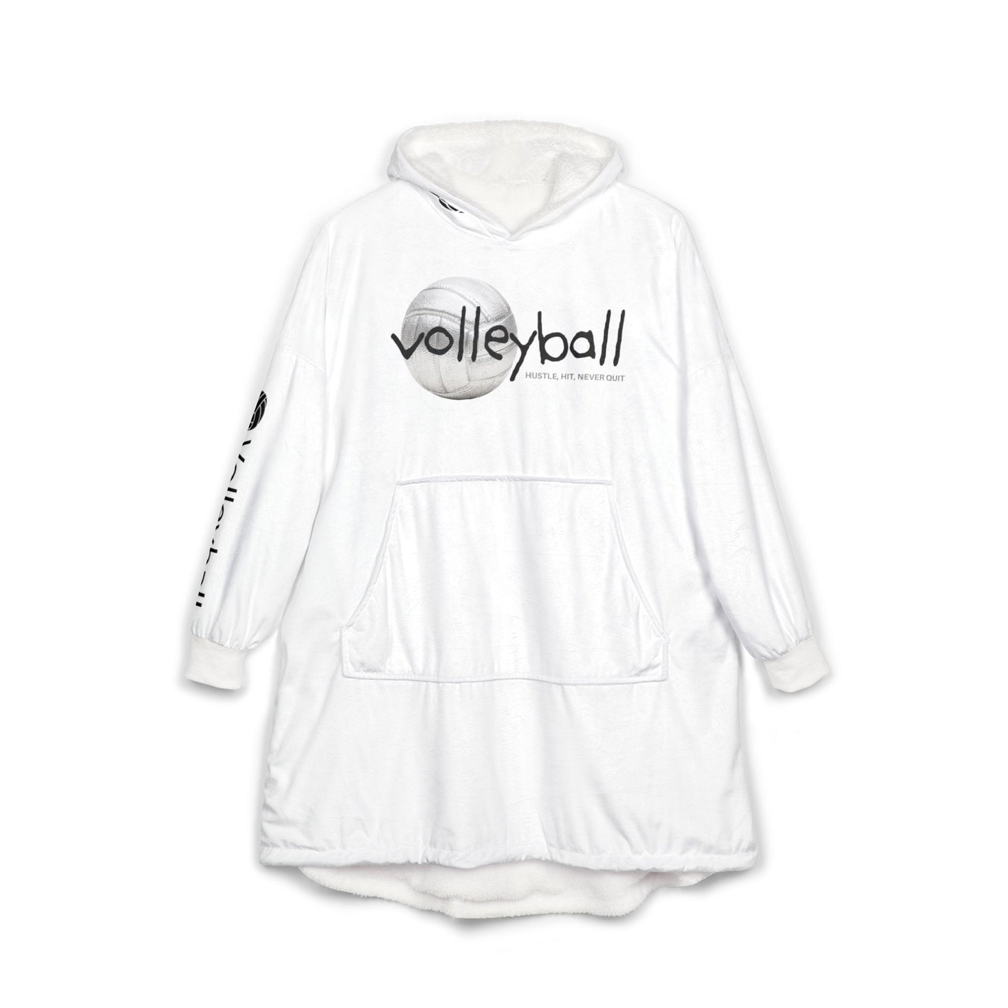 Volleyball Hooded Blanket - Cozy Team Spirit Pullover