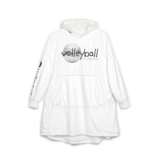 Volleyball Hooded Blanket - Cozy Team Spirit Pullover