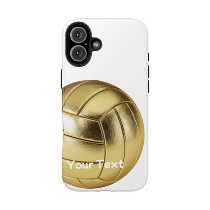 Golden Volleyball Phone Case