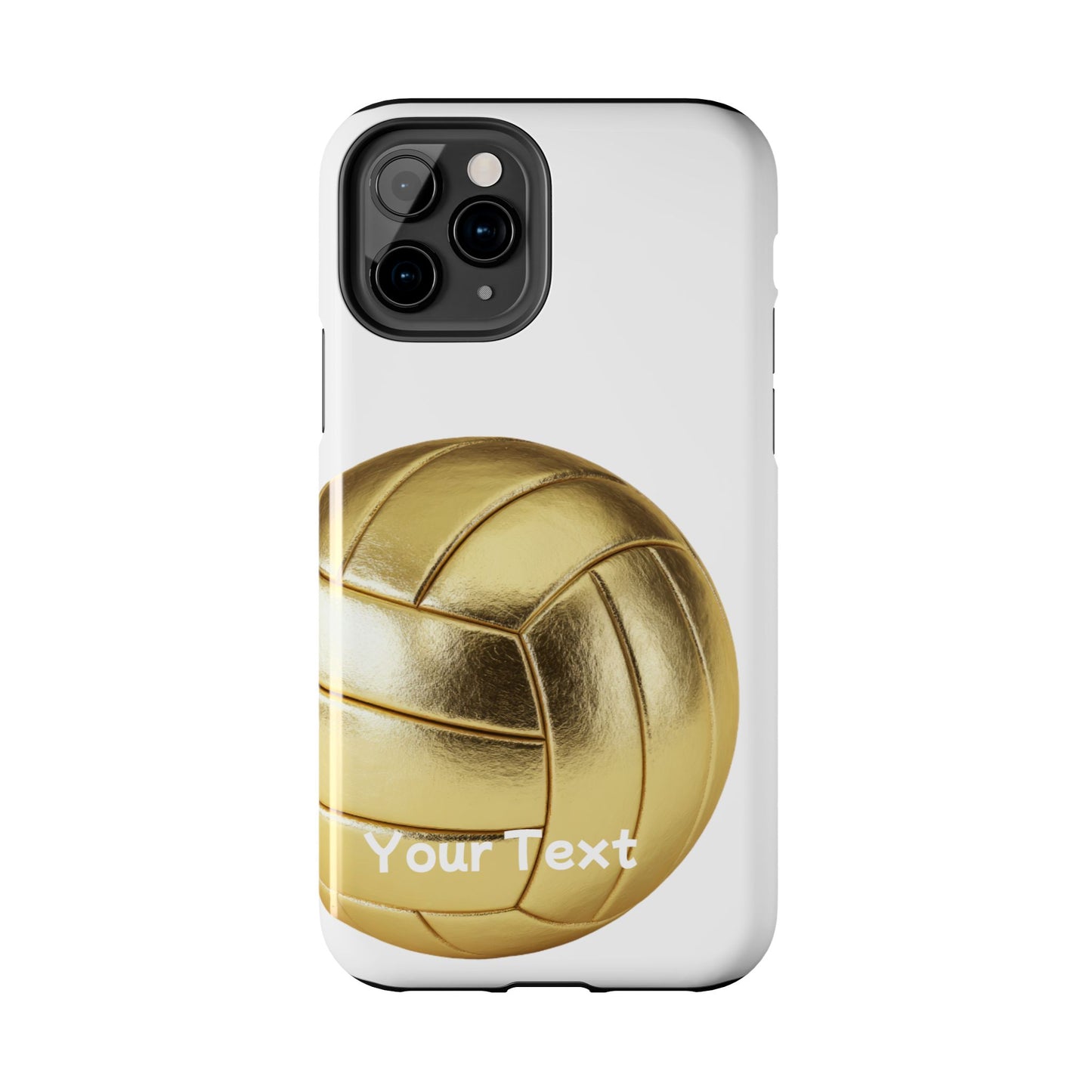 Golden Volleyball Phone Case