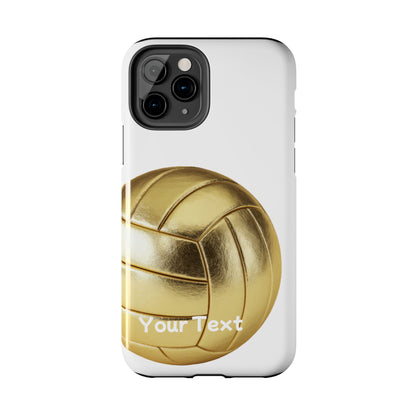 Golden Volleyball Phone Case