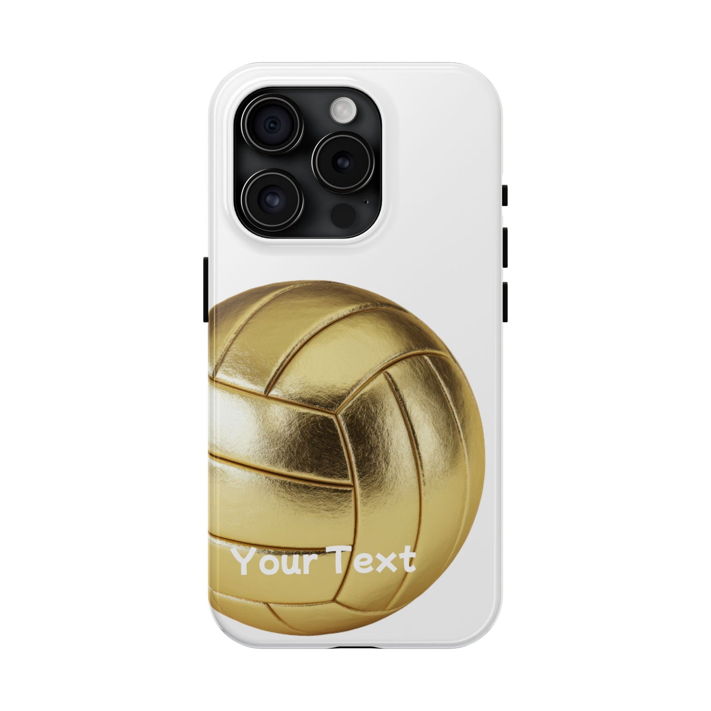 Golden Volleyball Phone Case