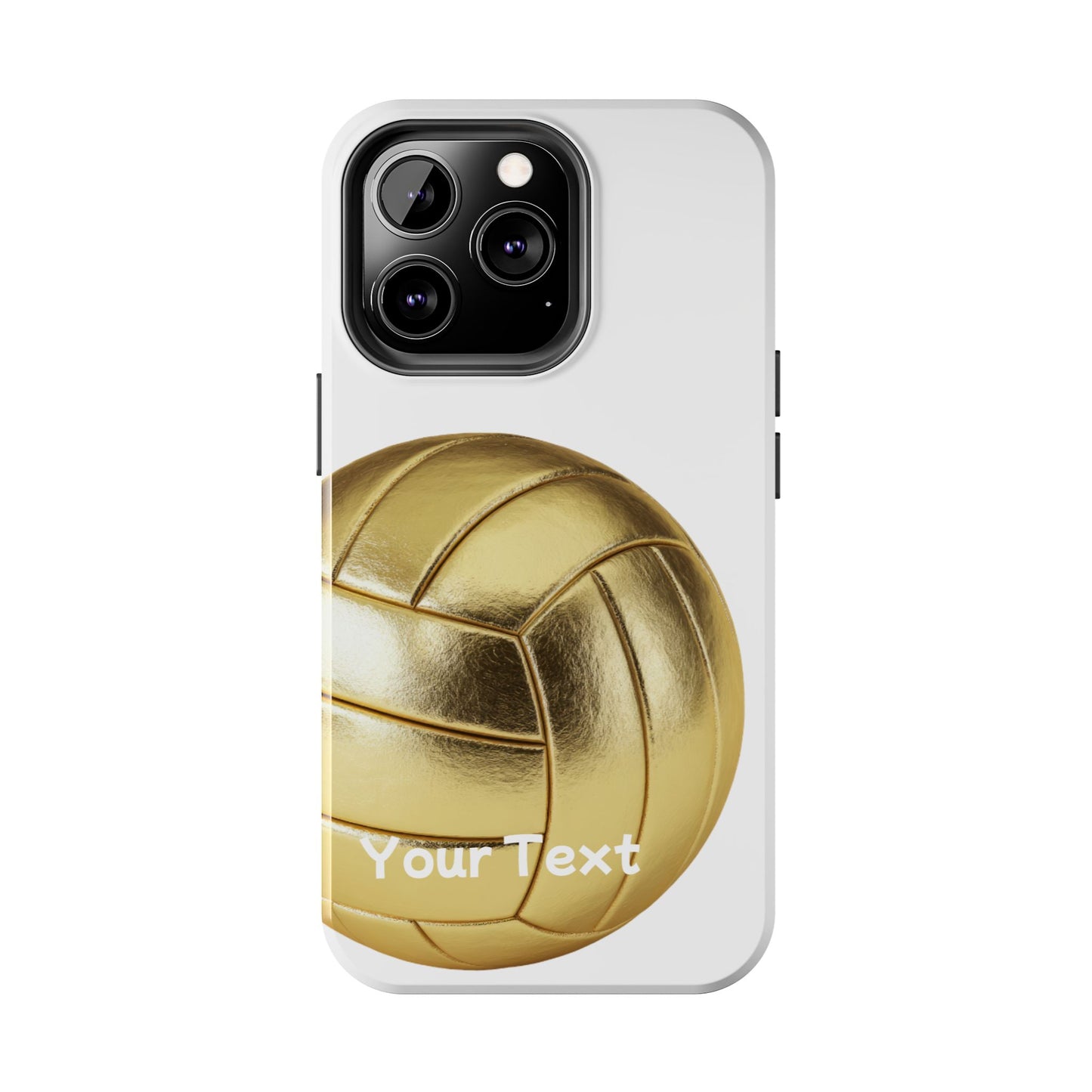 Golden Volleyball Phone Case