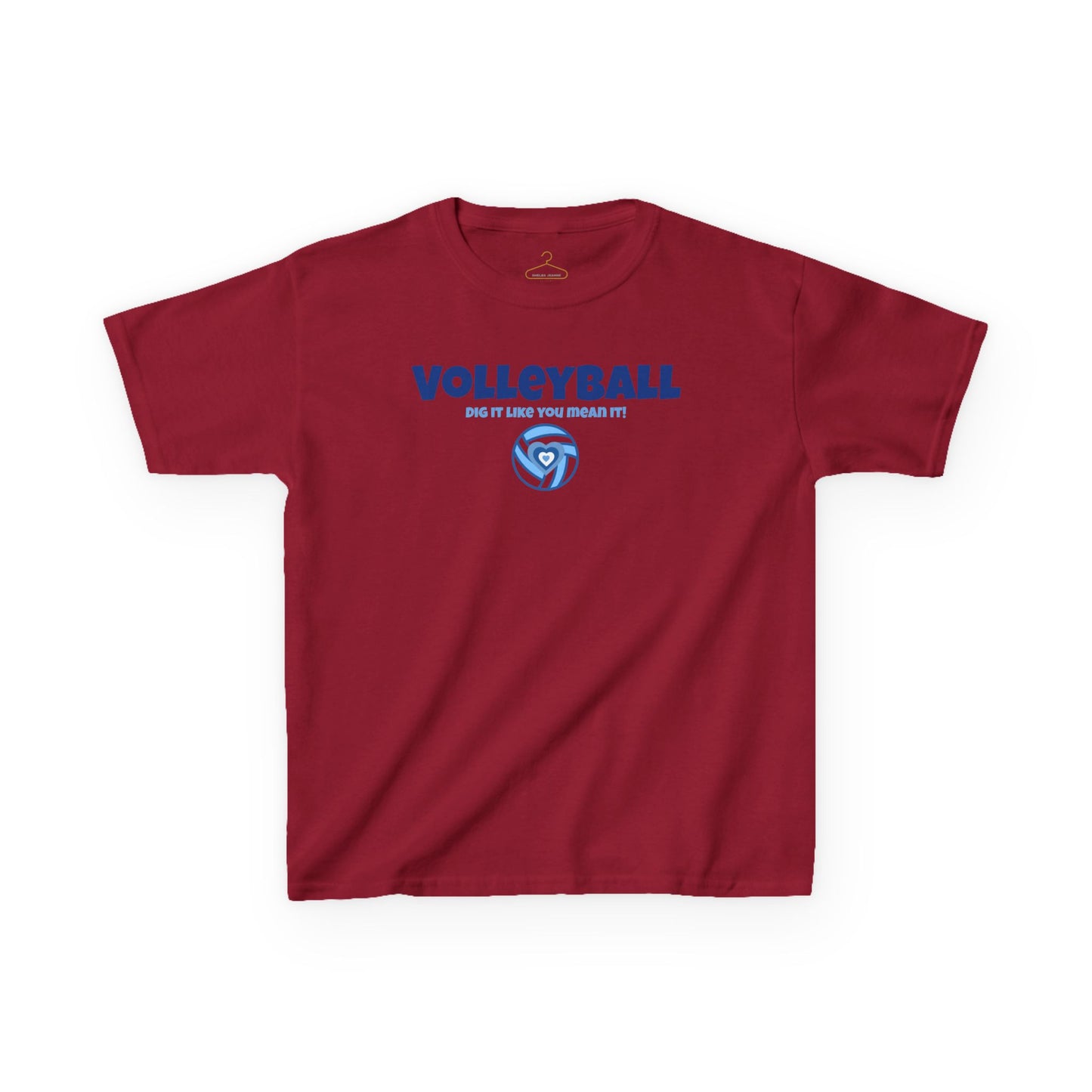 Kids "Dig It Like You Mean It" Volleyball Tee