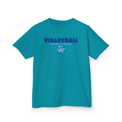 Kids "Dig It Like You Mean It" Volleyball Tee