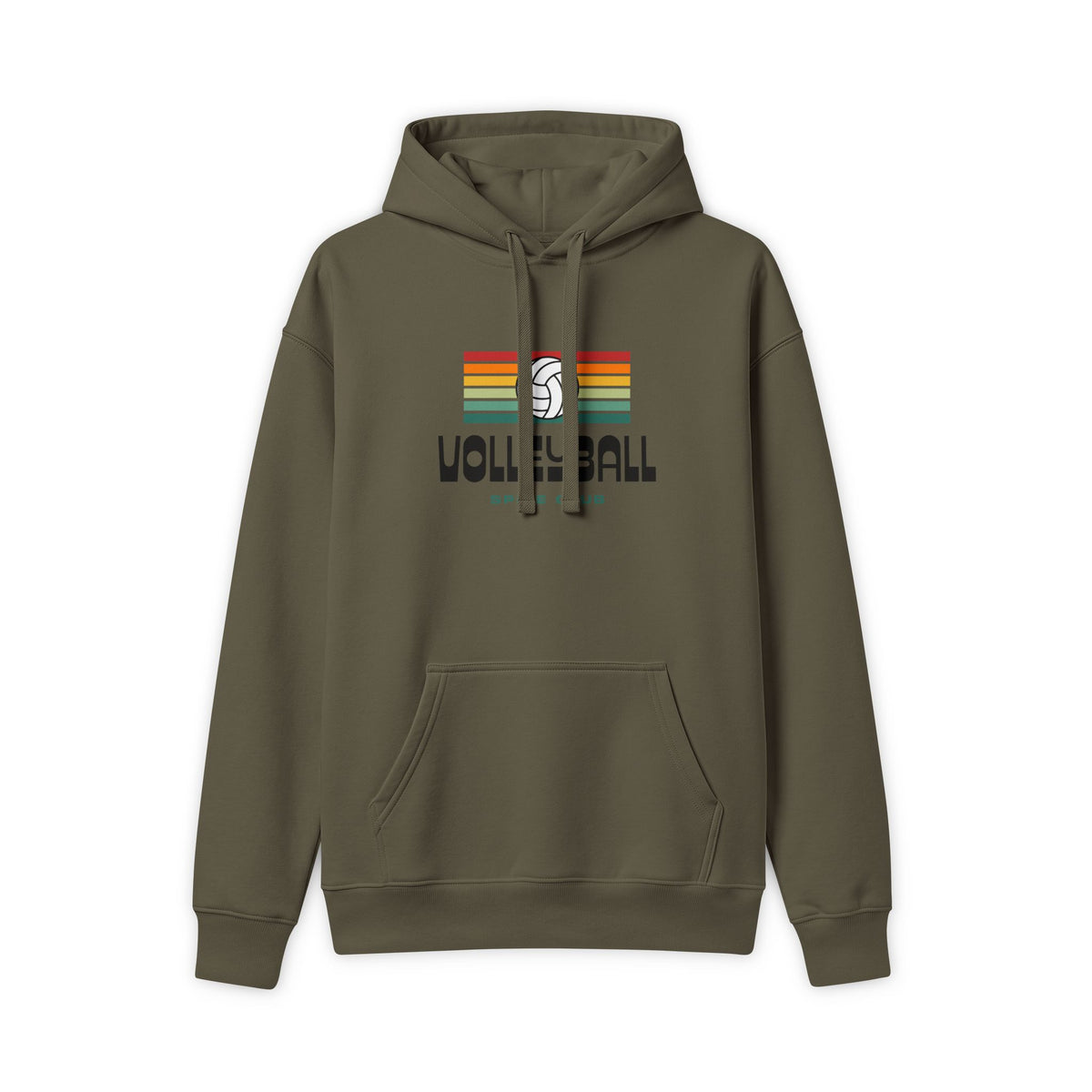 Retro Volleyball Hoodie - Personalize It