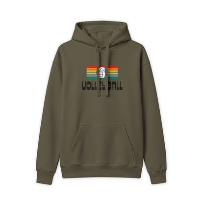Retro Volleyball Hoodie - Personalize It