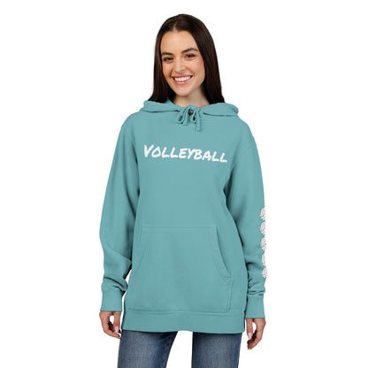 Cozy Volleyball Hoodie - Mint