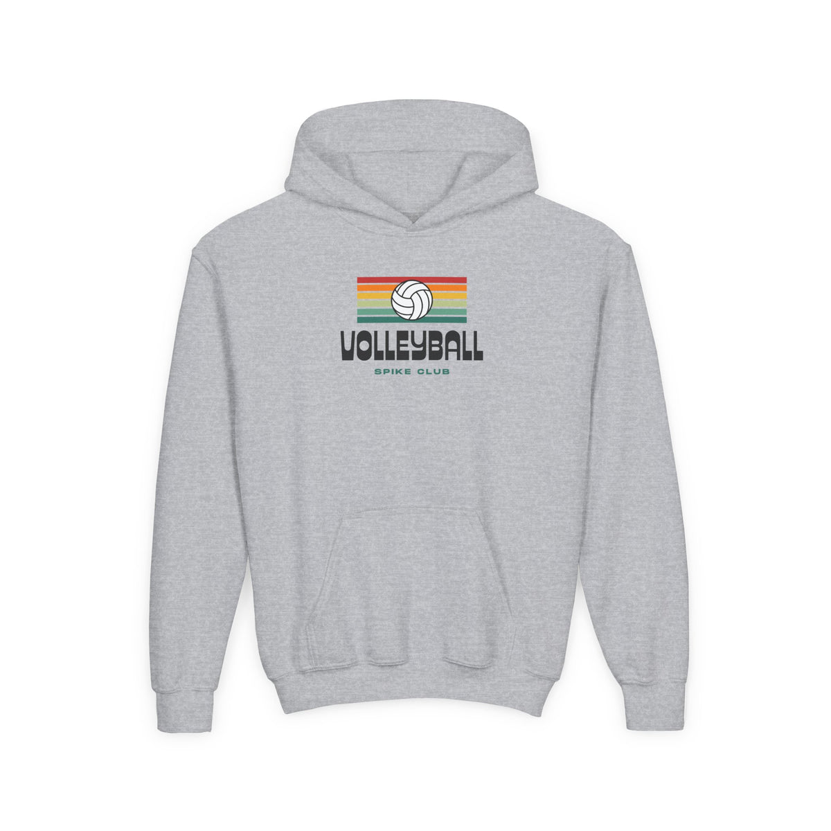 Retro Youth Volleyball Hoodie