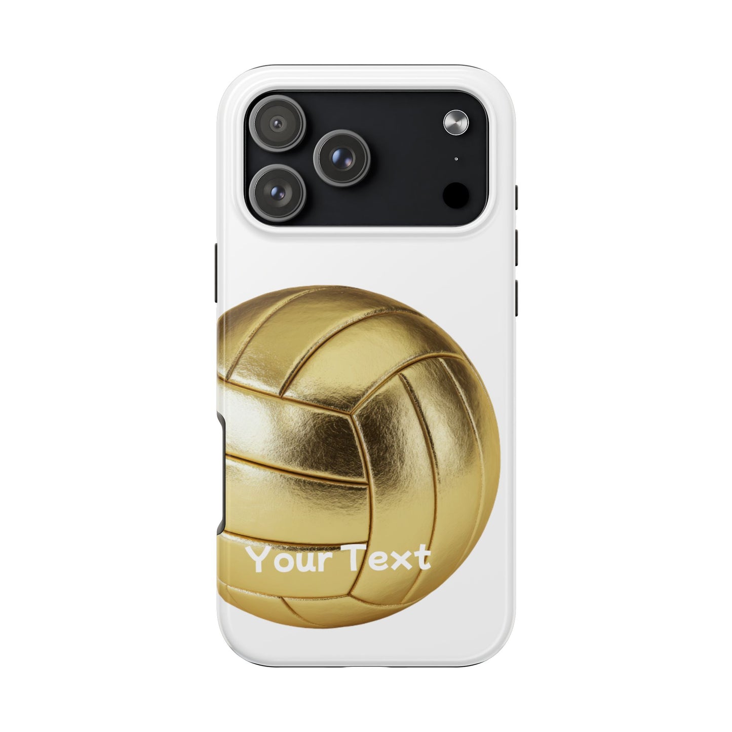 Golden Volleyball Phone Case