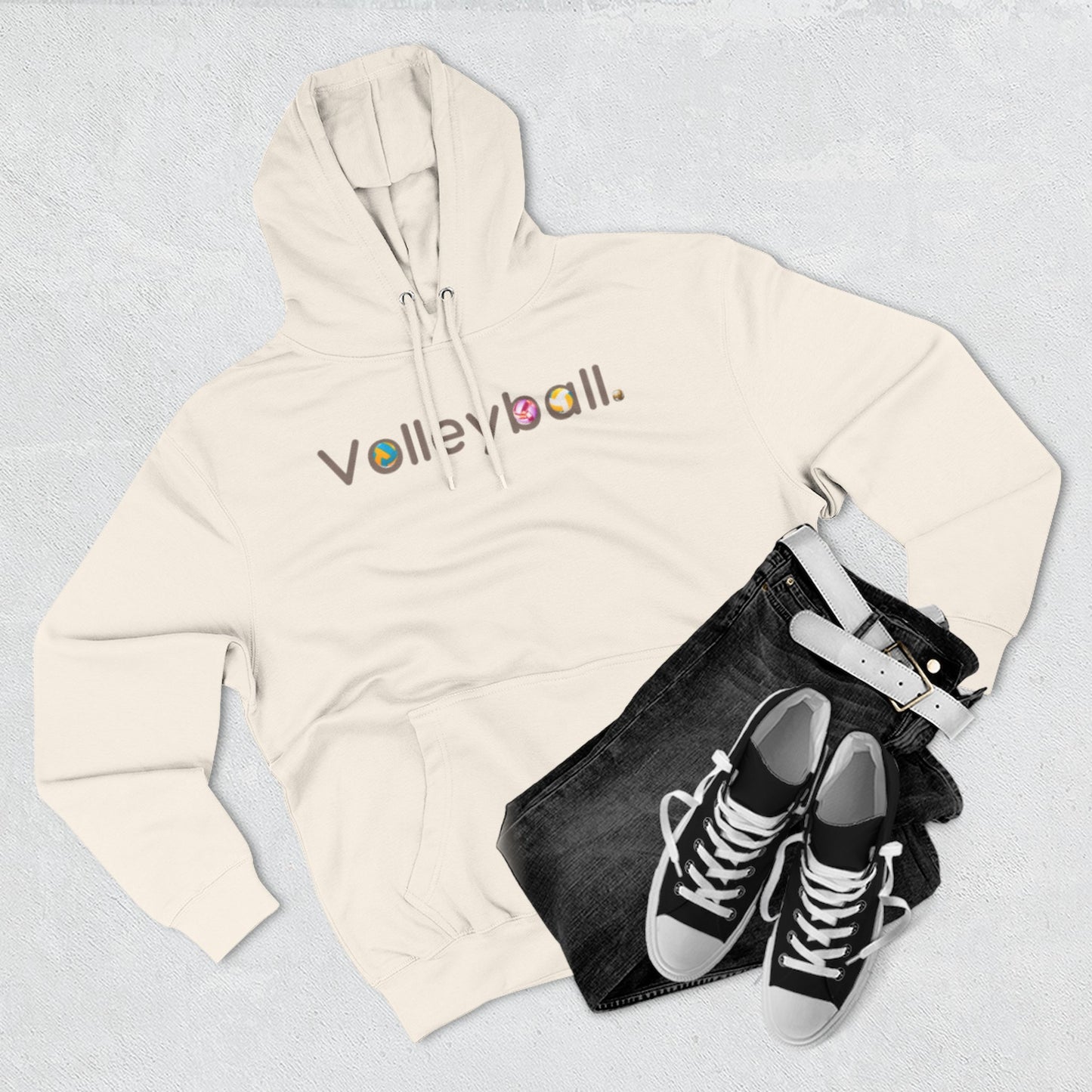 Court Royalty Volleyball Hoodie