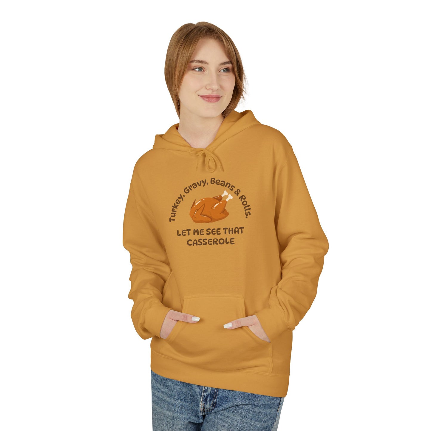 Let Me See That Casserole Fleece Hoodie