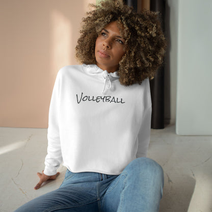 Crop Volleyball Hoodie