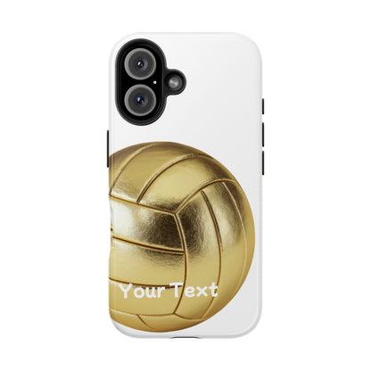 Golden Volleyball Phone Case