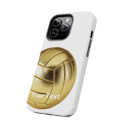 Golden Volleyball Phone Case