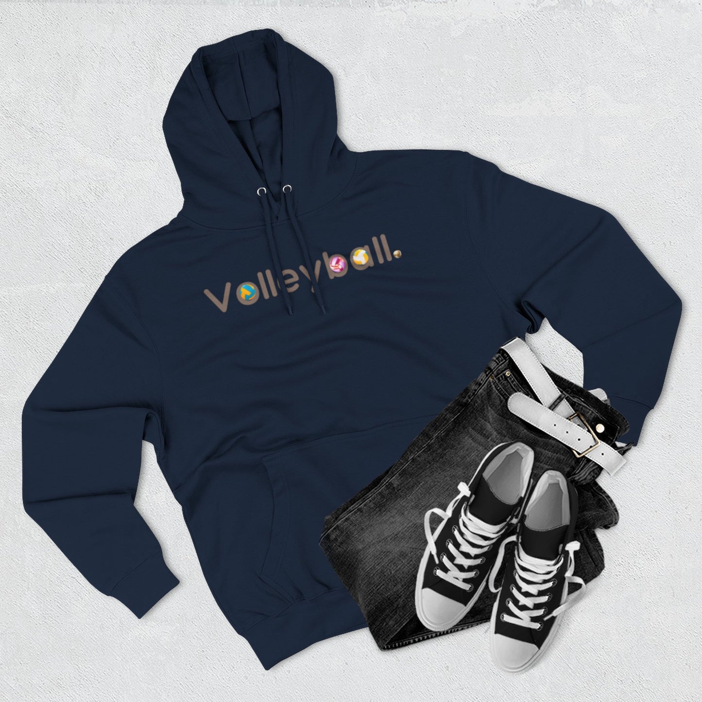 Court Royalty Volleyball Hoodie