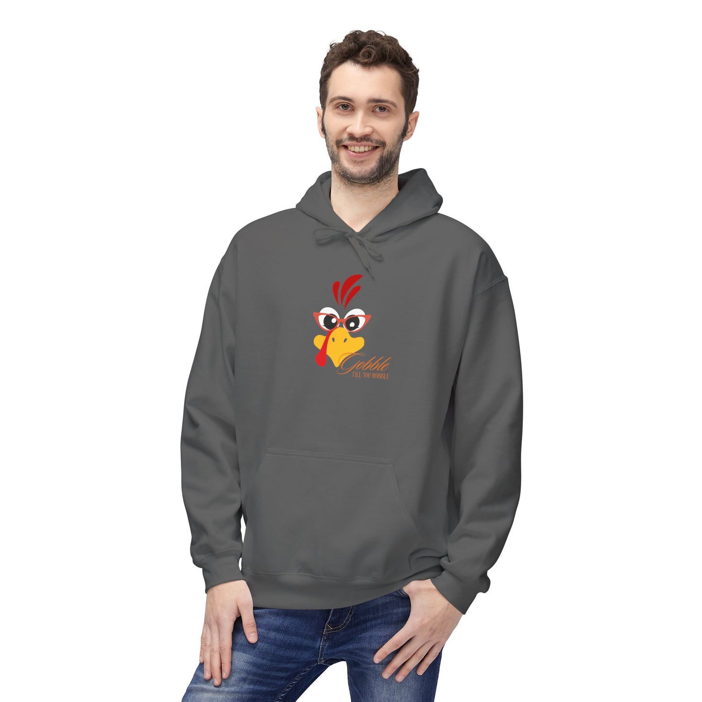 Gooble Till You Wobble Fleece Hoodie