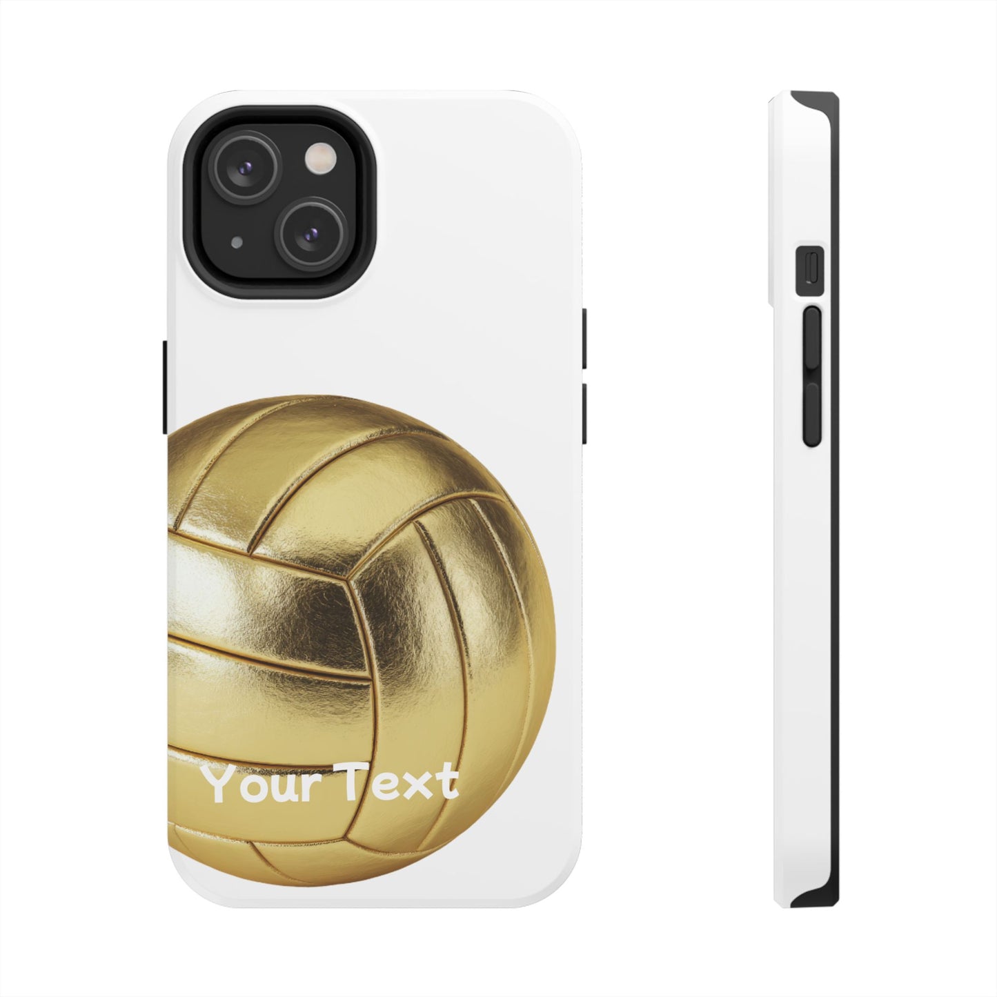 Golden Volleyball Phone Case