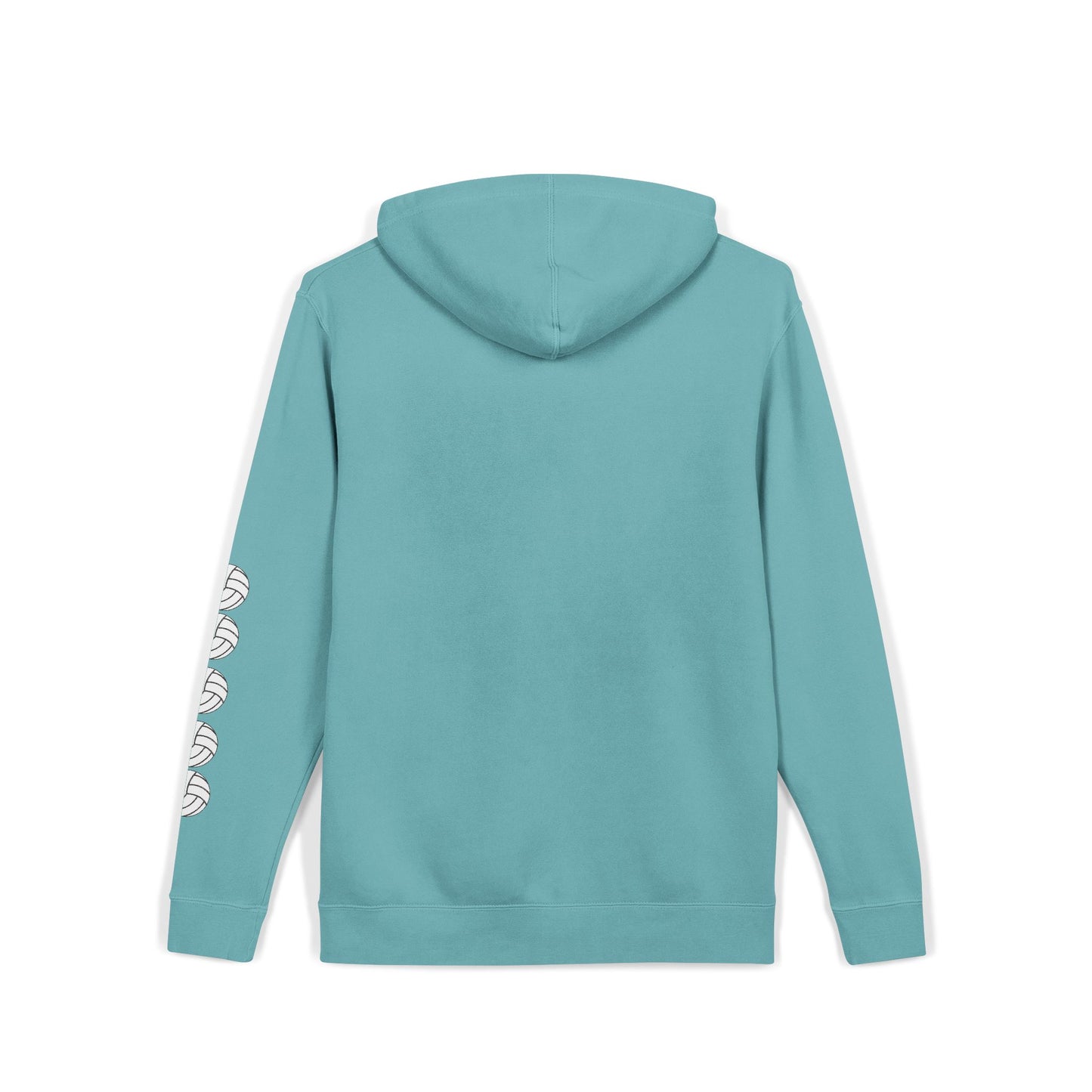 Cozy Volleyball Hoodie - Mint