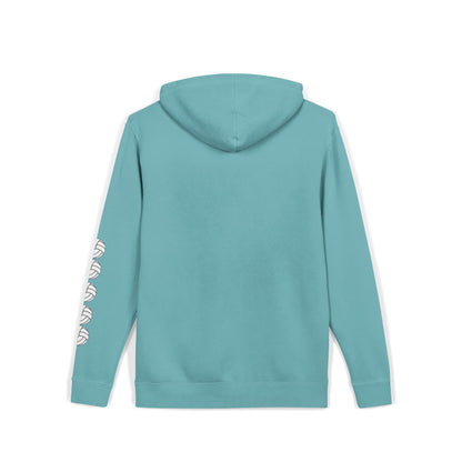 Cozy Volleyball Hoodie - Mint