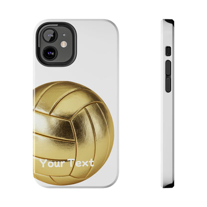 Golden Volleyball Phone Case