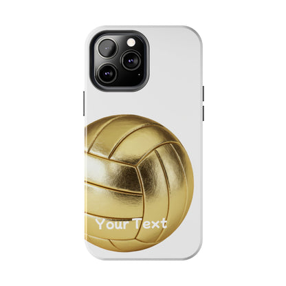 Golden Volleyball Phone Case