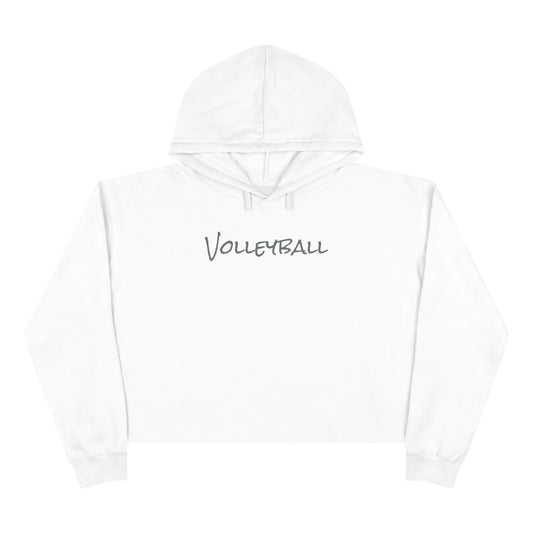 Crop Volleyball Hoodie