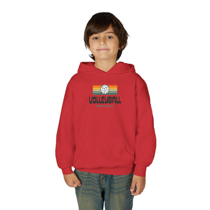 Retro Youth Volleyball Hoodie