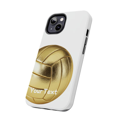 Golden Volleyball Phone Case