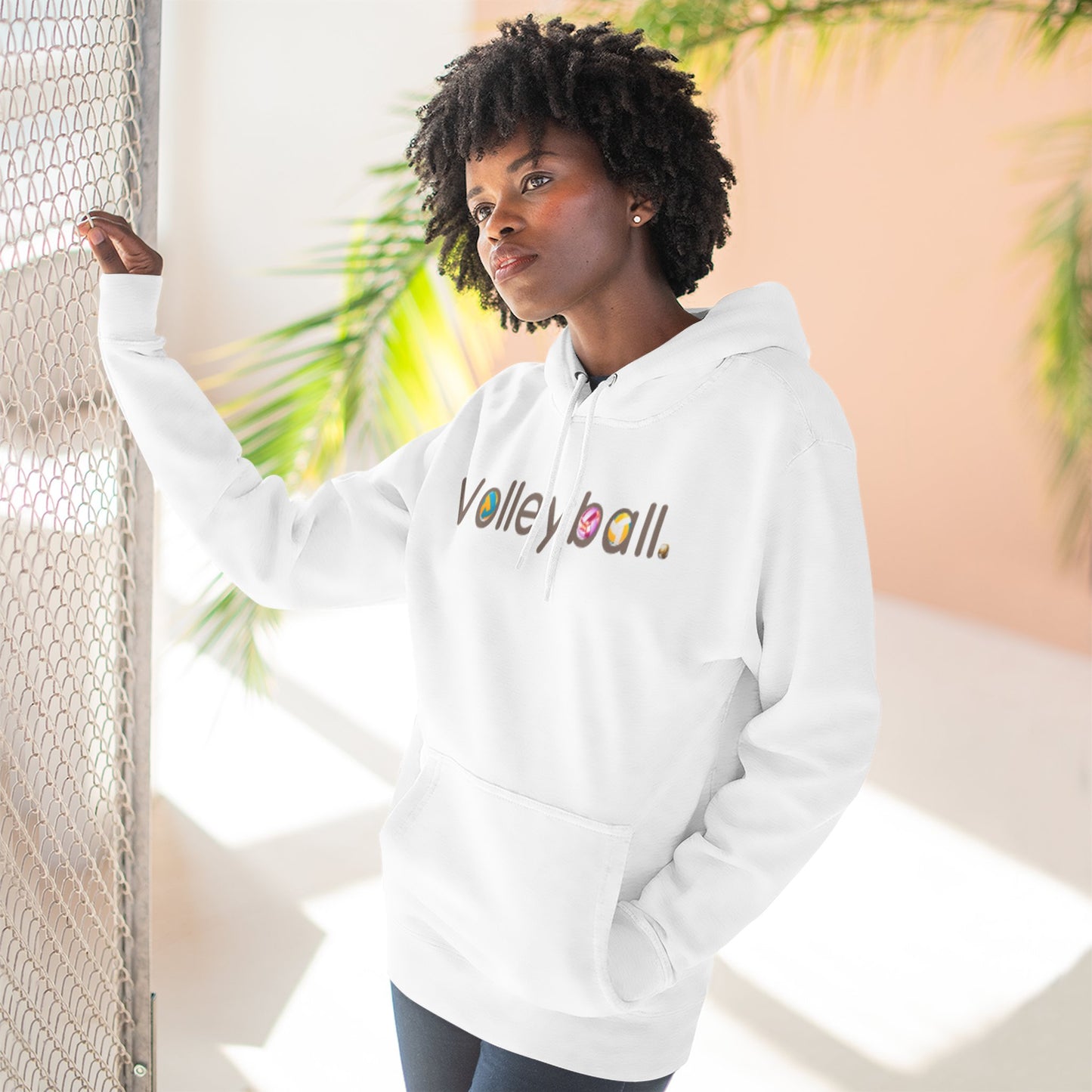 Court Royalty Volleyball Hoodie