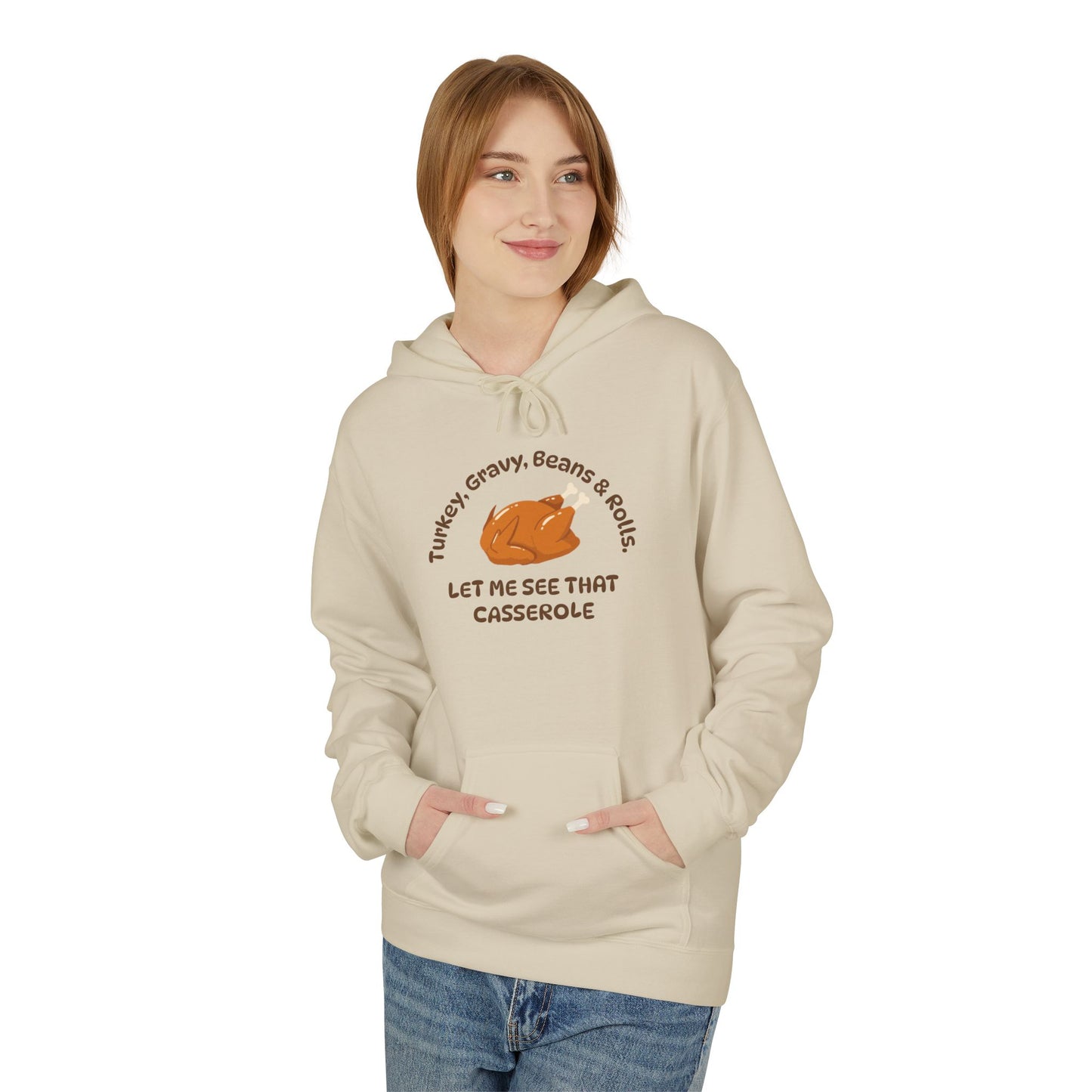 Let Me See That Casserole Fleece Hoodie
