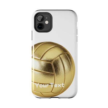 Golden Volleyball Phone Case