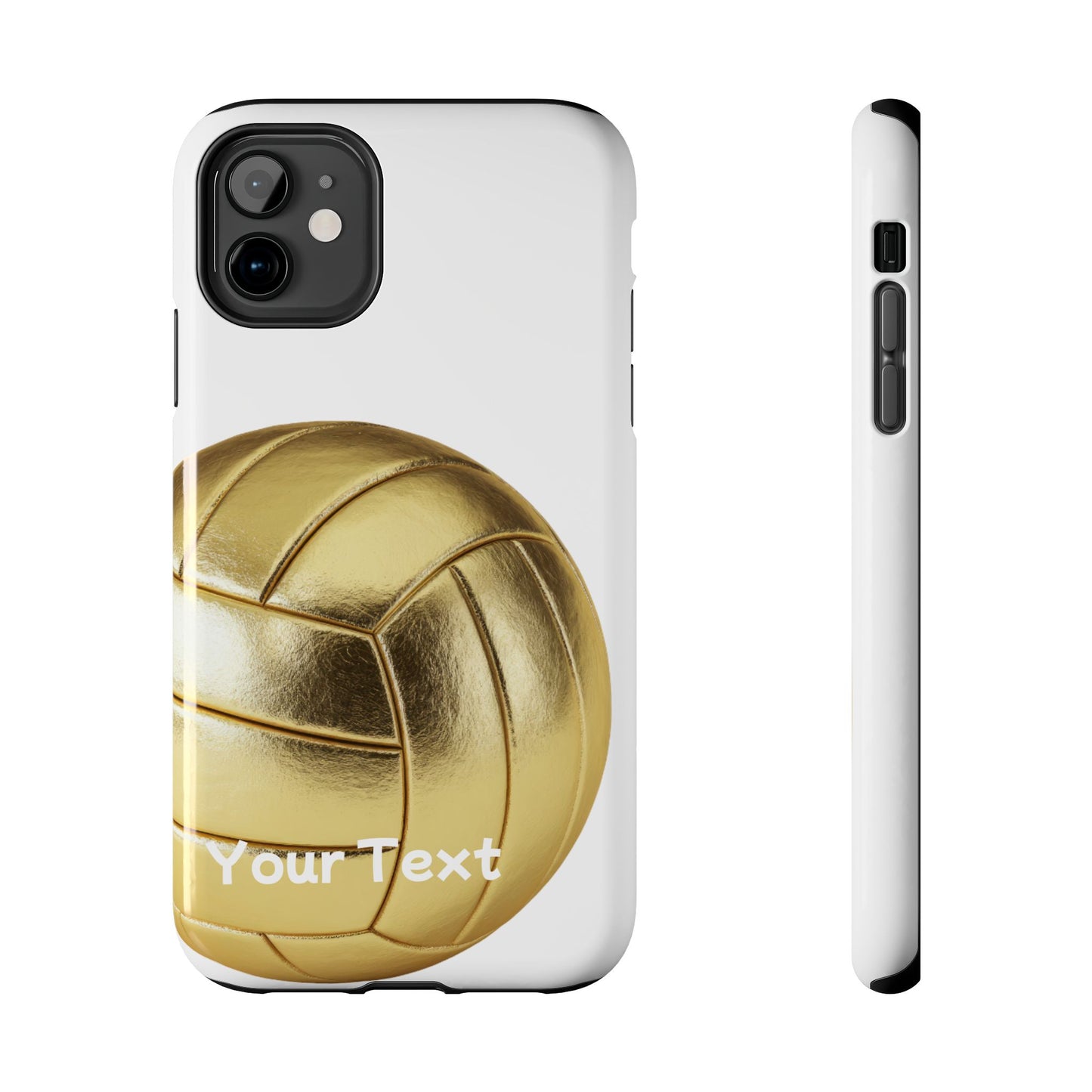 Golden Volleyball Phone Case