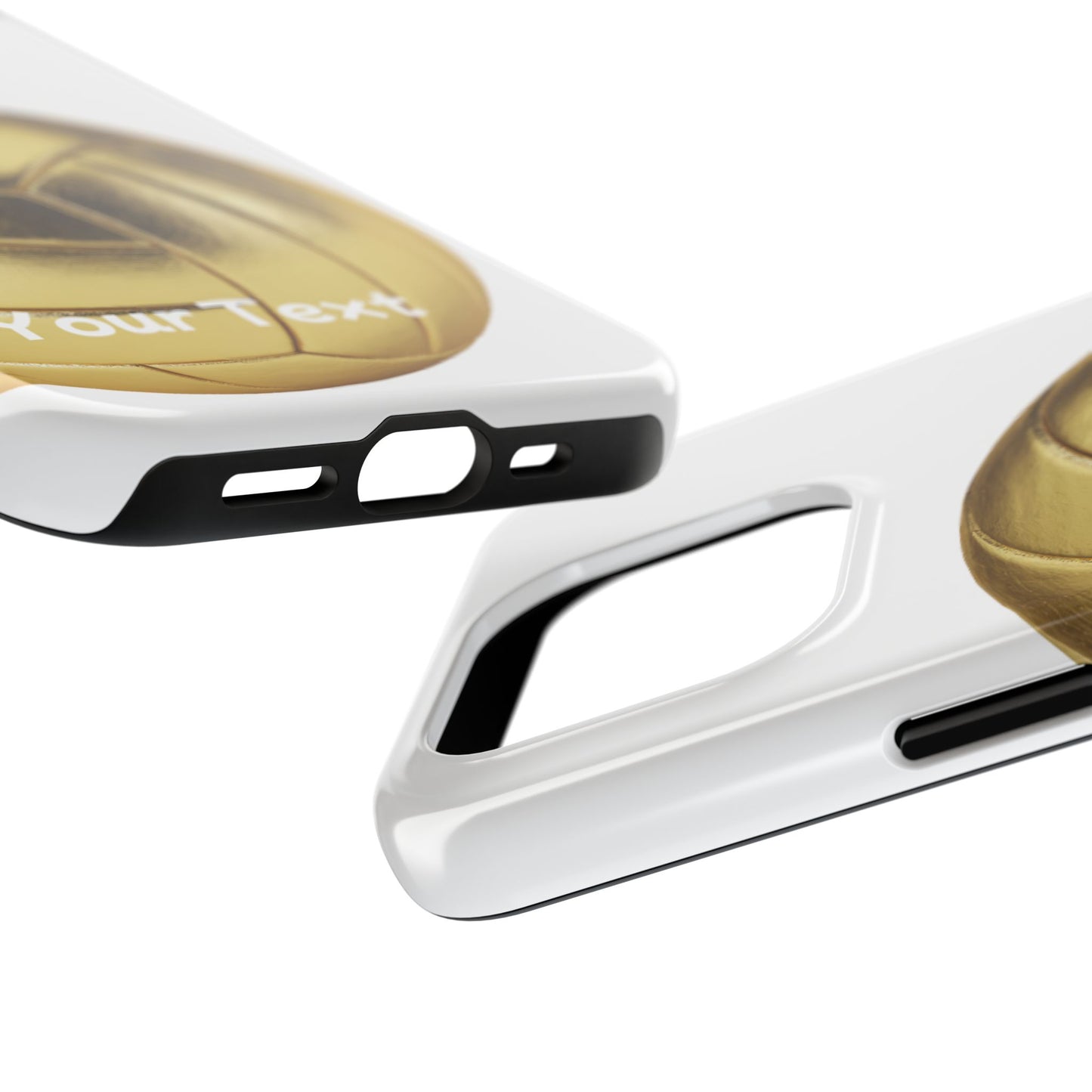 Golden Volleyball Phone Case